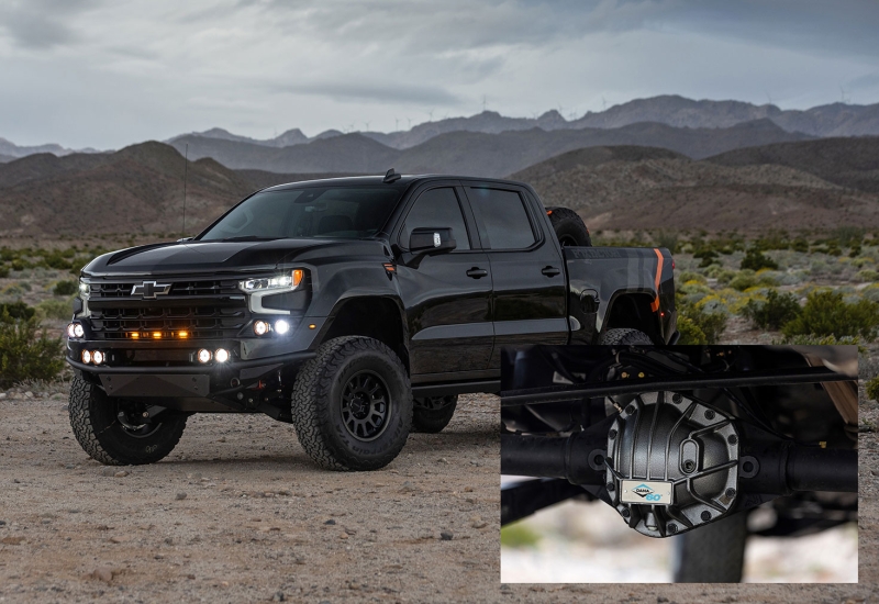 Dana 60™ Semi-Float Rear Axles Featured on Fox Factory Chevrolet® Silverado® Truck Build